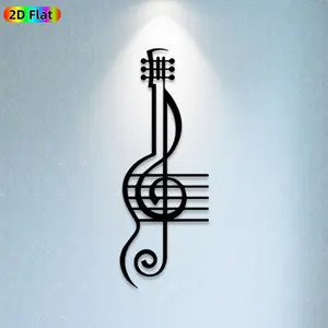 1pc Music Note Metal Wall Art, Melodic Music Note Statue Mural, Ideal Gift for Christmas, New Year, Music Decor Enthusiasts, Rust-Resistant Metal Wall Decor Wall Sculptures,  Unique Music-Inspired Home Decor