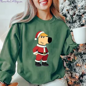 Chill Guy Meme Santa Christmas Shirt, Tr u mm p Christmas Shirt,Christmas Republican Sweater Christmas Santa Tr uu mmp Shirt,TruummpWon Tee OO