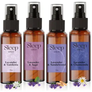 Sleep Spray, 10.14 oz Calming Lavender Spray for Sleep, Lavender Oil, 4 Pack Relaxing Aromatherapy Mist for Bedding, Room Spray Odor Deodorizer