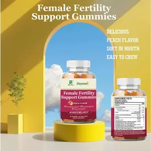 winstown Fertility Gummies for Women Trying to Conceive - Yummy Gummy Fertility Supplement for Women with Myo-Inositol Folic Acid & Vitex Chasteberry - Vegan Non-GMO & Gluten Free - Juicy Peach (30 Servings)
