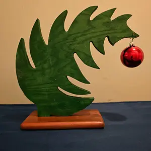 Charlie Brown/Grinch Christmas Tree - Festive Decoration for Home