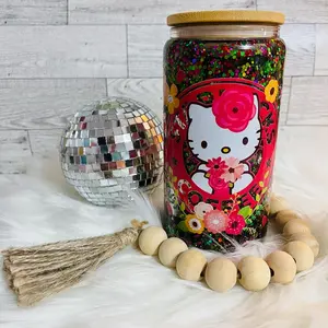 HK Starbucks 16oz Snowglobe Tumbler