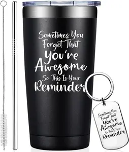 Best Father Day 2026 Gifts for Men - Thank You Gift for Men - Inspirational, Christmas Gifts for Best Friends Male, Coworker, Son, Boss - Sometimes You Forget You're Awesome Mug Cup 20oz