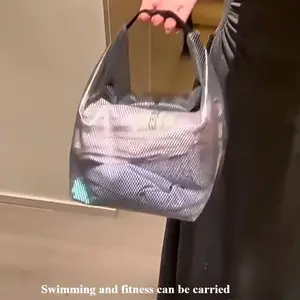 High Waterproof Sealing Swimming Bag, Large Size Transparent Underwater Dry Protection Bag, Cosmetic Storage Bag, Handbag, Swimming Accessories