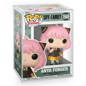 Funko POP Spy x Family - Anya Forger Vinyl Figure with Epic Collectibles Premium Box Protector Included