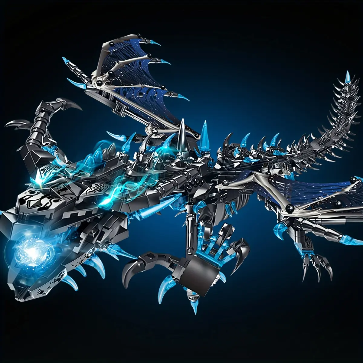 1597+PCS Creative Dragon Theme Building Blocks Set, ABS Plastic Model Kit for Adults 14+, High-Difficulty Small Particle Splicing Toy with Magnetic Tiles, Cars, Racing-Sports Models, DIY Rose Bouquet, Joke Tin Lamp, Christmas Home Decor Gift, Creative Bui