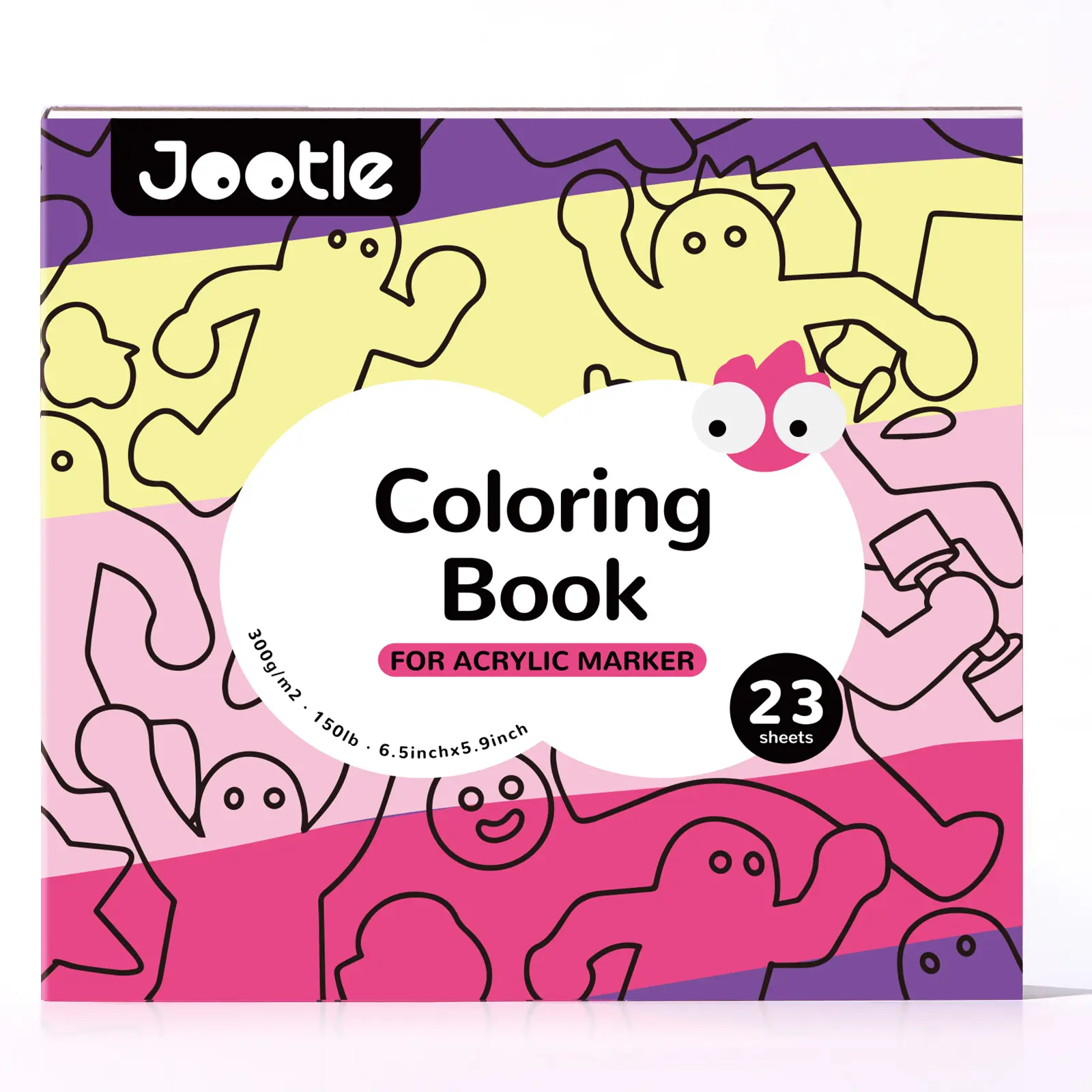 Jootle Coloring Book for Adults, Bold and Easy, Simple and Designs for Relaxation Featuring Animals, Landscape, Flowers, Patterns, Cute Things And Many More