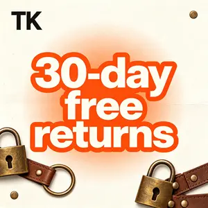 30-day free returns, 60-day quality guarantee