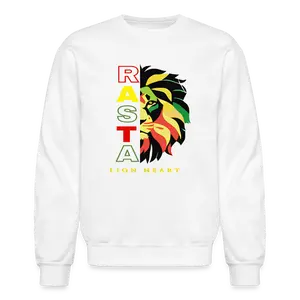 Rasta Lion Heart Sweatshirt