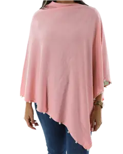 Lightweight Knitted Poncho