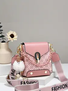 Luxury Style Single Shoulder Crossbody Bag, Casual Crossbody Fashion Bag, Commute and Date Small Square Bag, Elegant and Practical Accessory for Daily Use