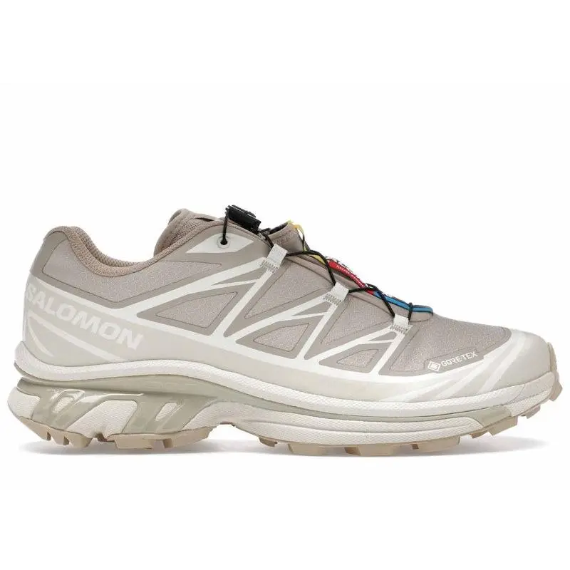 Salomon Men's XT-6 Gore-Tex Oxford Tan Almond Milk Hiking Shoes, from StockX