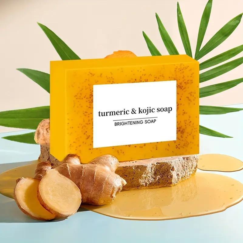 Lemon Turmeric Kojic Acid Soap Dark Spot Removing Cleansing Bar