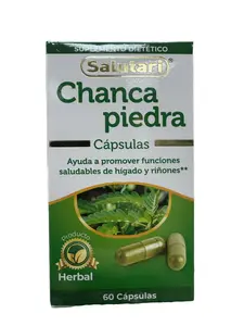 Salutari Chanca Piedra 60 Capsules - Dietary Supplement