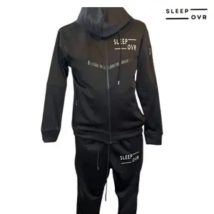 SleepOvr Black Track Suit