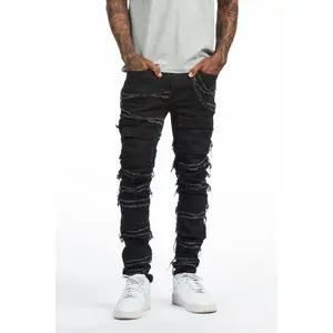 Vasco Black Skinny Fit Jean