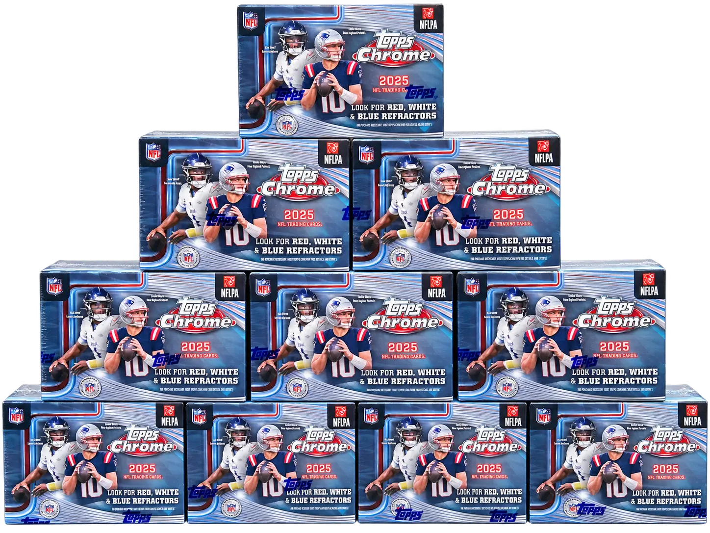 Break #2: PYT 10x 2025 Topps Chrome Blaster