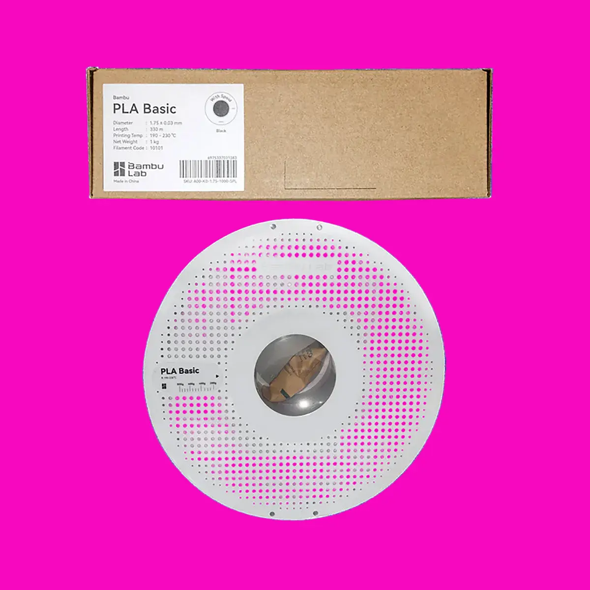 BambuLab PLA: Hot Pink