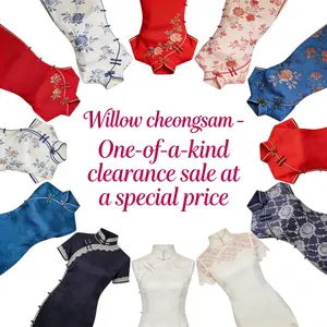 Willow cheongsam - One-of-a-kind clearance sale at a special price