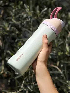 Owala Coastal Mist FreeSip Insulated Stainless Steel Water Bottle 24/32oz Leakproof BPA-Free Aesthetic Drinkware for Sport Lovers Gift For Baby Girl Boy