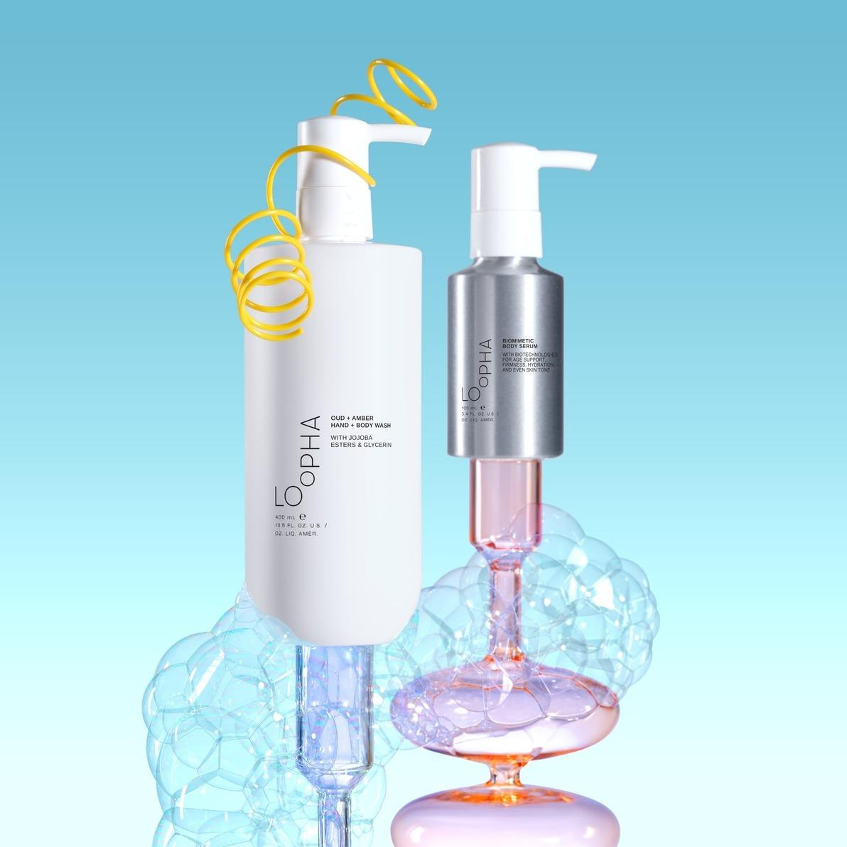 Loopha Hydrating Hand & Body wash + Firming Body Serum Duo