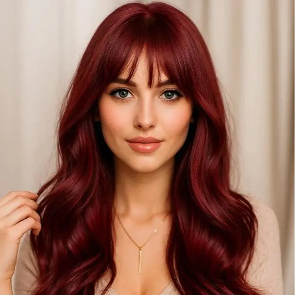 Cosplay Wig Long Curly High-Temperature Fiber Women’s Wig Suitable for Christmas Carnival Parties Birthday Events Comfortable Breathable Easy To Wear