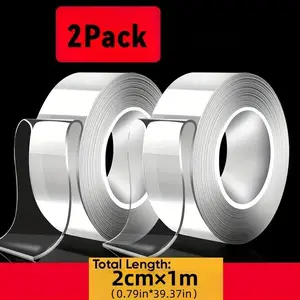 Super Strong Adhesive Nano Tape, Portable Reusable Tape for Family Photos, Daily Photo Fixing, Plug Holder, Car Item Fixing, No Residue