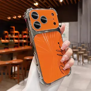 Phone Case - Custom Name DIY Name Brand New Four-Corner Electroplated Phone Case for Phone 17 Pro Max 17 Pro 16 Pro Max 16 Pro