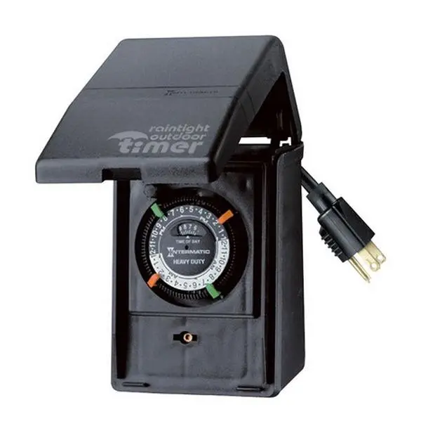 Intermatic Heavy-Duty Adjustable Kitchen Timer - 15 A Max, Indoor-Outdoor Portable Kitchen Utensils & Gadgets Accessory