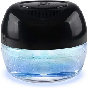 Purifier Air Washer, Air Fresher Aroma Diffuser for , Office, Air Purifier with Night Light (Black)