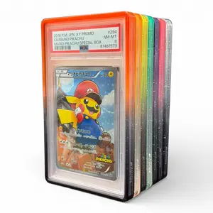 MintyGuard for Standard PSA Graded Cards (Cosmic Series) TPU Flexible Impact Protection Precision Molded Fit Scratch Edge Defense Slim Lightweight Design Graded Card Holder Graded Guard Bumper Guard