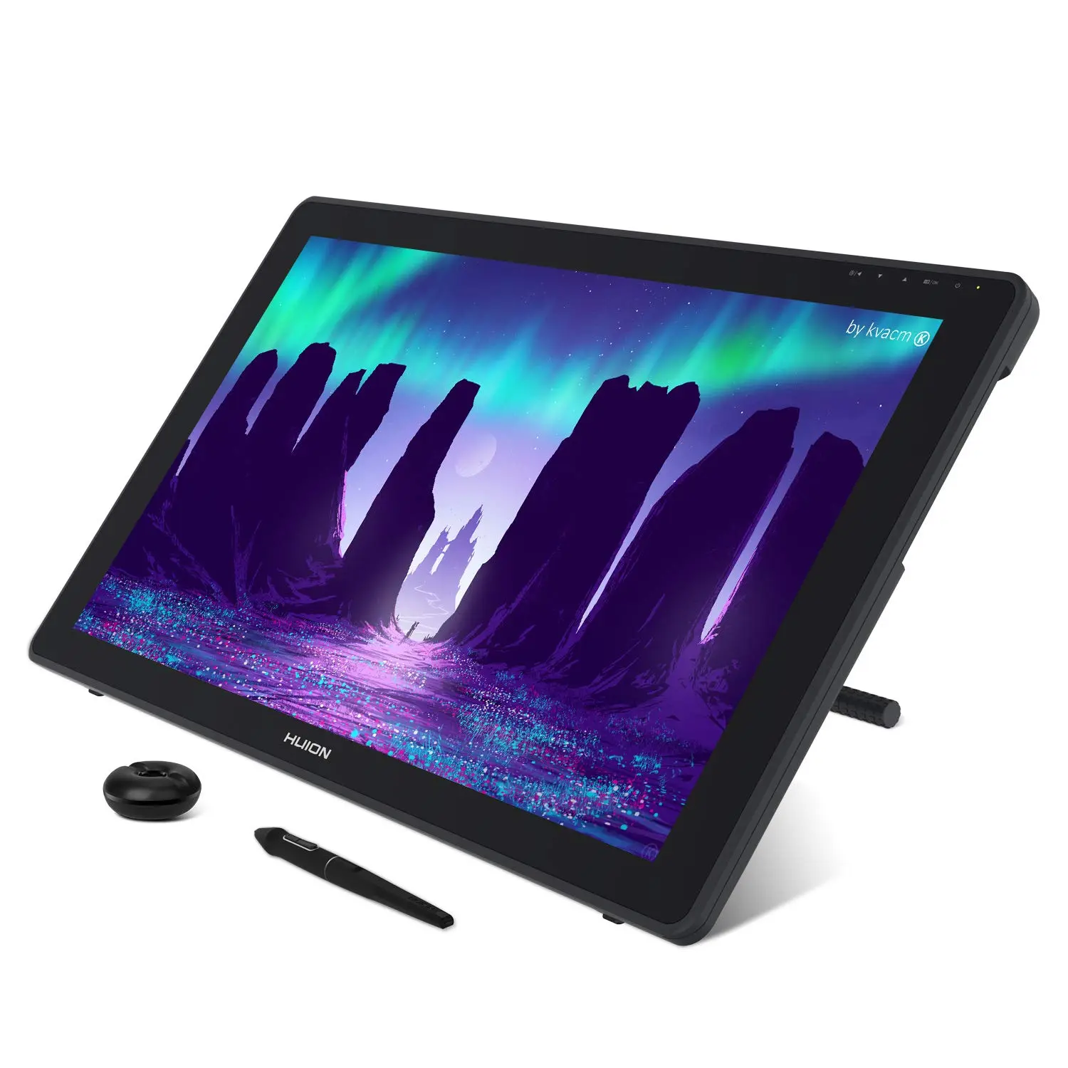 KAMVAS 22 Pen Display Drawing Tablet, 21.5 in Full HD Screen, 8192 Levels Pressure Sensitivity, 120% sRGB Color Gamut, Aluminum Frame for Digital Art & Education