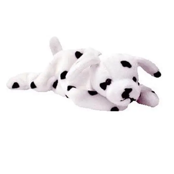 TY Beanie Baby - SPARKY the Dalmatian Dog (4th Gen hang tag) (8 inch) (1996) MWMTs
