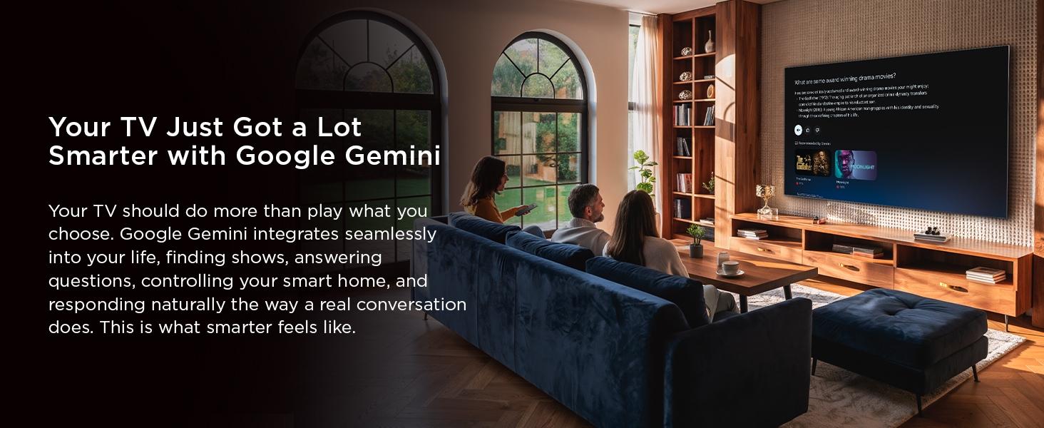 TCL QM8L Series 65‘’-98‘’ | SQD-Mini-LED QLED Smart TV | 2026 Model | 144Hz | Ultimate Color Brightness & Contrast | Google AI Bang & Olufsen | Voice Control Gaming Streaming Television tiktokshopbacktoschool