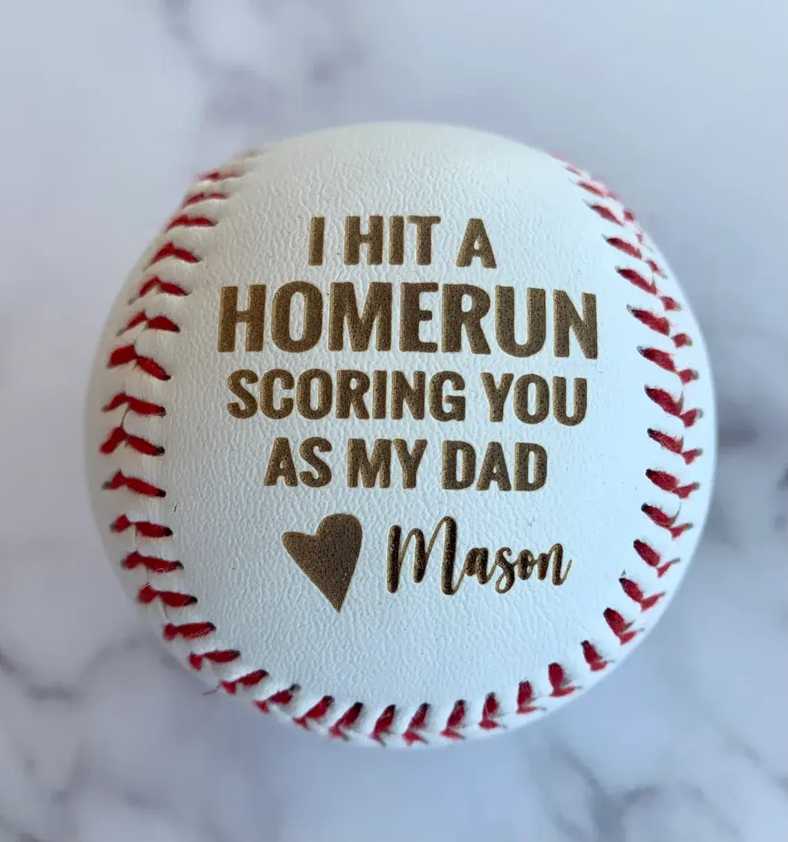 Fathers Day Baseball Personalized Gift