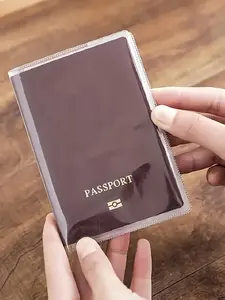 Travel Waterproof Passport Cover, Passport Wallet, Passport Holder With Multiple Card Slots, Thick Scratch-Resistant Waterproof Document Book Cover, Vacation Passport Bag, Travel Essentials Travel Accessories, For School For Holiday Season