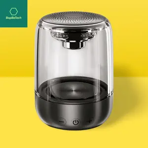 【BopBeTech】US-STOCK Portable Speakers Bluetooth Column Wireless Bluetooth Speaker Powerful Bass Radio with Variable Color LED Light Audio Stereo
