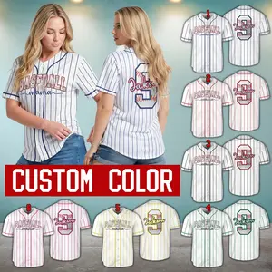Personalized Name Baseball Mama Jersey, Custom Color Baseball Mom Jersey, Sports Mom Game Day Outfit For Baseball Season, Mother's Day Gift