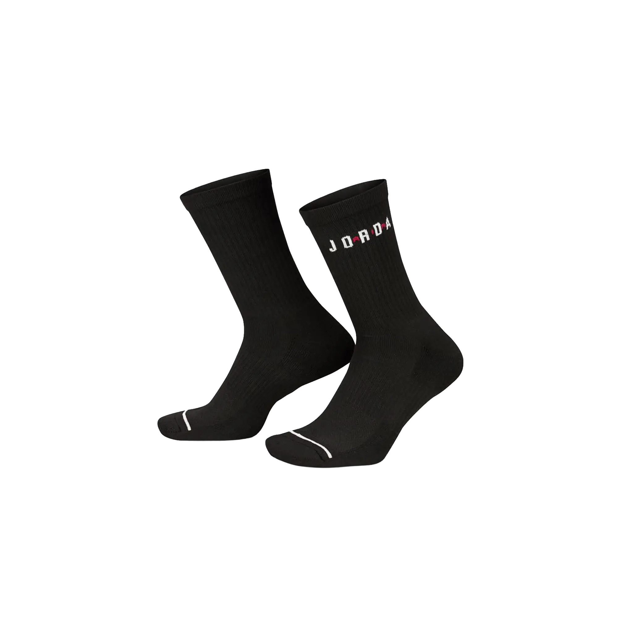 Jordan Everyday Crew Socks "Black (6-Pack)" FZ2051 010