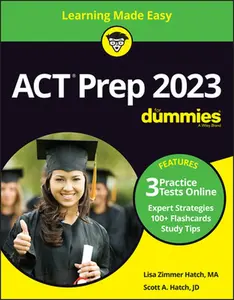 USED-ACT Prep 2023 for Dummies with Online Practice by Hatch, Scott A. (Paperback)