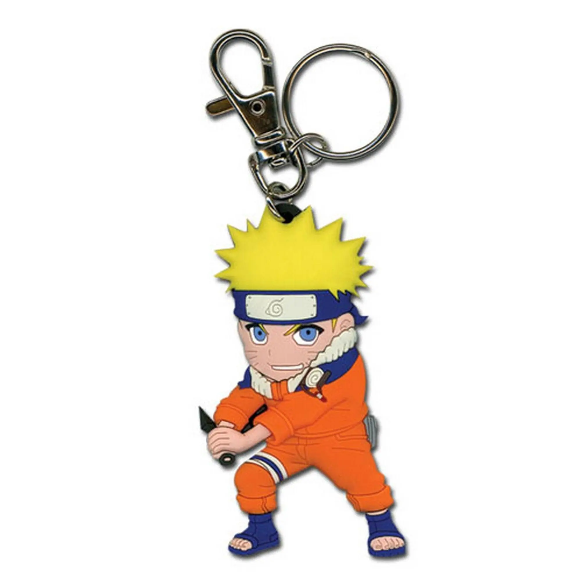 Naruto - SD Naruto Holding Weapon PVC Keychain