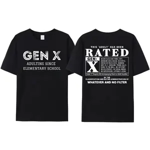 GEN X Rated Tee — Adulting Since Elementary School