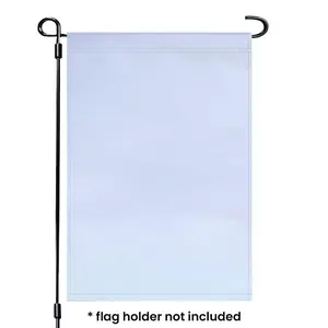 12x18 Sublimation Blank Garden Flags - Double-Sided 3-Layer Polyester