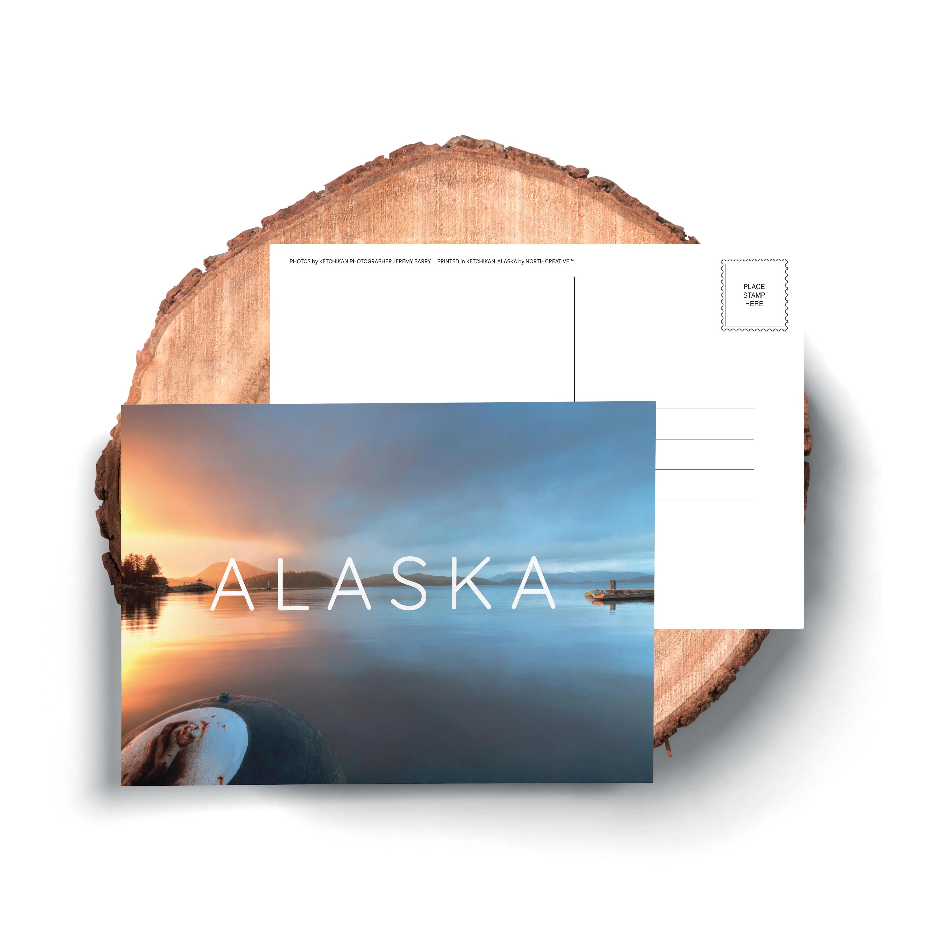 Alaskan Morning Postcard