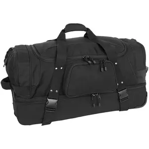 Advantus  Mercury Luggage Gorilla Wheeled Duffel Bag, Black