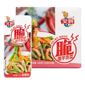 AIYAN Konjac Jelly With Pickle Spicy Flavor 15 g AIYAN Konjac Jelly With Pickle Spicy Flavor 15 g