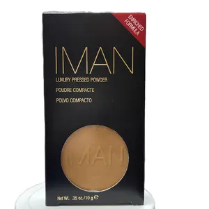 Iman Luxury Pressed Powder CLAY MEDIUM DARK