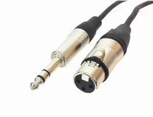AMERICAN RECORDER 1/4 inch TRS Male to XLR Female Balanced Mic/Audio Cable