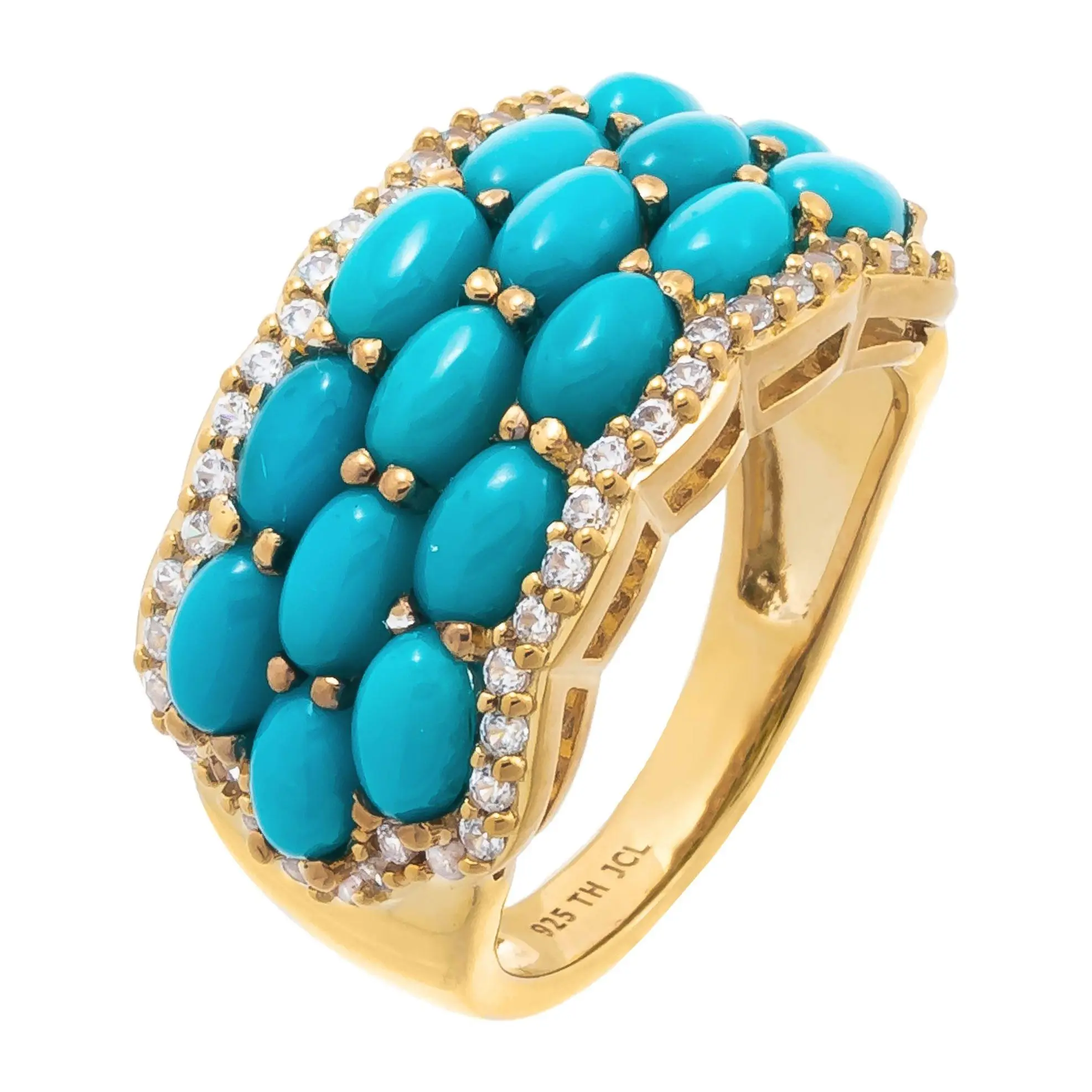 Affinity Gems Multi-Gemstone Cluster Ring, Sterling Silver