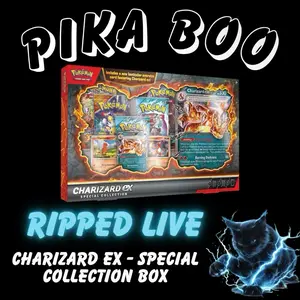 Charizard Ex Special Collection Box